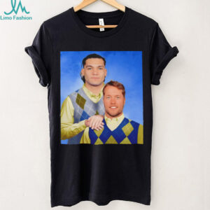 Matthew Stafford & Puka Nacua Rams “Step Brothers” Meme Portrait T Shirt Matthew Stafford & Puka Nacua Rams “Step Brothers” Meme Portrait T Shirt