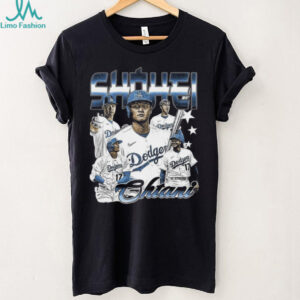 Men's Los Angeles Dodgers Shohei Ohtani #17 Bootleg Style T Shirt