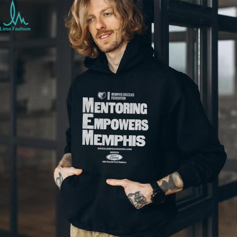 Mentoring Empowers Memphis Memphis Grizzlies Foundation vintage shirt Mentoring Empowers Memphis Memphis Grizzlies Foundation vintage shirt
