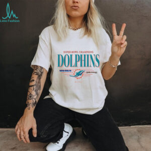 Miami Dolphins Super Bowl Champions VII VIII vintage shirt