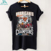 Miami Hurricanes vs Texas AM Aggies College Football Playoff Winners 2025 Mascot T Shirt Miami Hurricanes vs Texas AM Aggies College Football Playoff Winners 2025 Mascot T Shirt