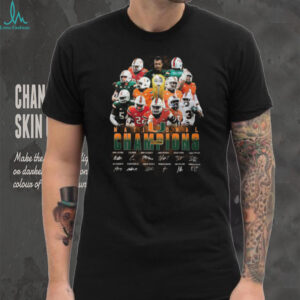Miami Hurricanes 2026 National Champions Commemorative T Shirt