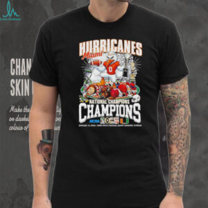 Miami Hurricanes 2026 National Champions Mascot Victory Shirt