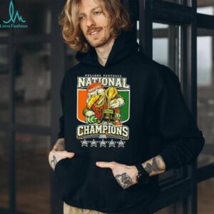 Miami Hurricanes 6 Time National Champions Legacy T Shirt