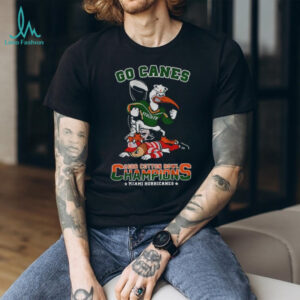 Miami Hurricanes Beat Ohio 24 14 Cotton Bowl Champions Go Canes shirt
