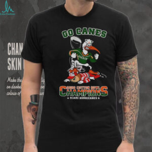 Miami Hurricanes Beat Ohio 24 14 Cotton Bowl Champions Go Canes shirt