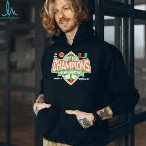 Miami Hurricanes Football 2026 Men’s Fiesta Bowl Champions Game 2026 shirt