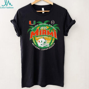 Miami Hurricanes Football 2026 Men’s National Championship Game shirt Miami Hurricanes Football 2026 Men’s National Championship Game shirt
