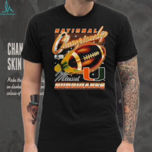 Miami Hurricanes Football College Football Playoff National Championship 2026 shirt