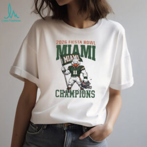 Miami Hurricanes Football Wins 2026 Fiesta Bowl Champions Game Day shirt