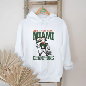 Miami Hurricanes Football Wins 2026 Fiesta Bowl Champions Game Day shirt