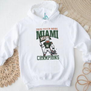 Miami Hurricanes Football Wins 2026 Fiesta Bowl Champions Game Day shirt