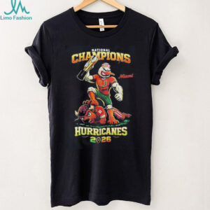 Miami Hurricanes Vs Buffalo 2026 National Champions Shirt