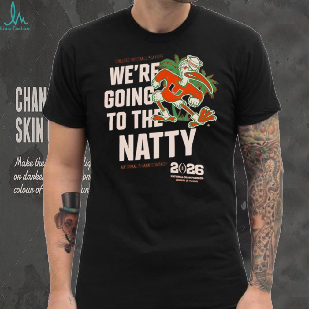 Miami Hurricanes Youth Orange 2026 National Championship We’re Going to the Natty shirt Miami Hurricanes Youth Orange 2026 National Championship We’re Going to the Natty shirt