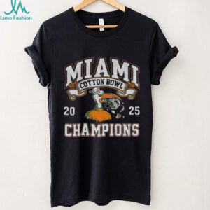 Miami Hurricanes beat Ohio State Football Game Day Cotton Bowl Champions 2025 shirt