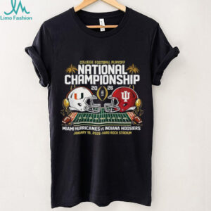 Miami vs Indiana CFP National Championship 2026 Shirt Miami vs Indiana CFP National Championship 2026 Shirt