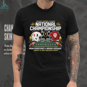 Miami vs Indiana CFP National Championship 2026 Shirt