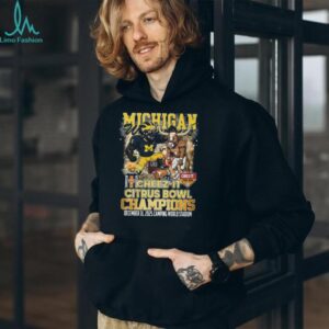 Michigan Wolverines 2025 Cheez It Citrus Bowl Champions Graphic T Shirt