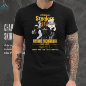 Mike Tomlin Pittsburgh Steelers Thank You For The Memories Tribute Shirt