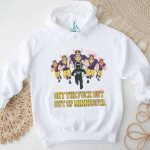 Minnesota Vikings Anti ICE “Get Out Of Minnesota” Protest T Shirt