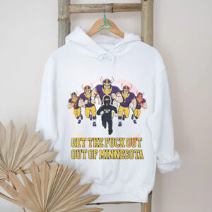 Minnesota Vikings Anti ICE “Get Out Of Minnesota” Protest T Shirt