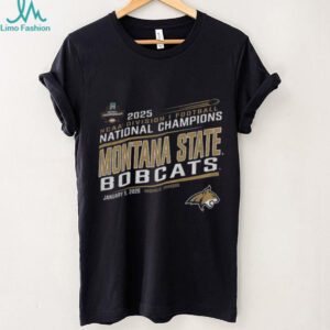 Montana State Bobcats Champion 2025 NCAA FCS Football National Champions shirt Montana State Bobcats Champion 2025 NCAA FCS Football National Champions shirt