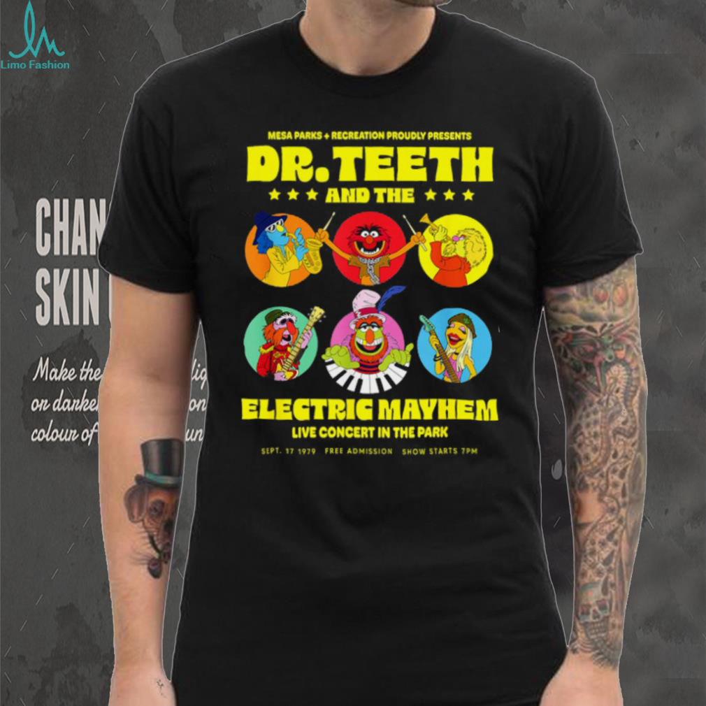 Muppets Electric Mayhem Live Concert In The Park 1979 Shirt Muppets Electric Mayhem Live Concert In The Park 1979 Shirt