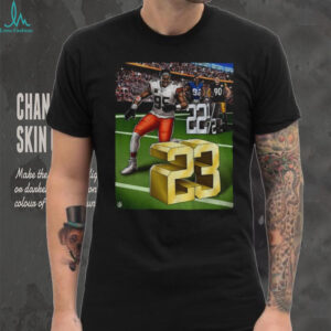 Myles Garrett Cleveland Browns Football NFL cartoon shirt