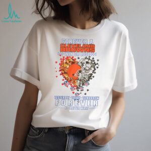 NFL Cleveland Browns Diamond Heart T Shirt NFL Cleveland Browns Diamond Heart T Shirt