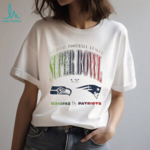 NFL Super Bowl 2026 Seahawks vs Patriots Matchup Graphic T Shirt