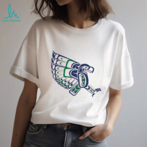 Native American Tribal Art Seattle Seahawks Northwest Coast Style T Shirt
