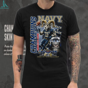 Navy Midshipmen Back 2 Back Champions 2024 2025 T Shirt