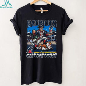 New England Patriots AFC Champions Mascot Rivalry T Shirt