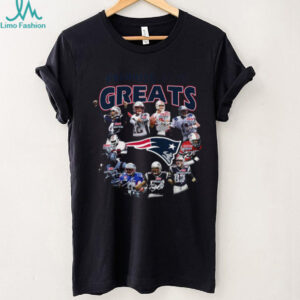 New England Patriots All Time Greats T Shirt