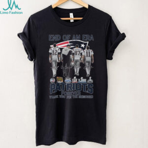 New England Patriots End of an Era Signature T Shirt