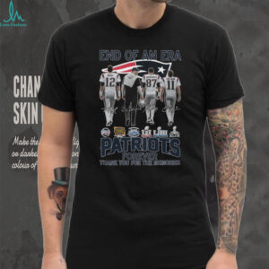 New England Patriots End of an Era Signature T Shirt