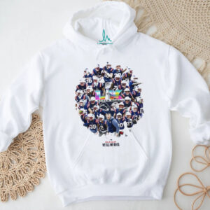 New England Patriots Super Bowl LIX Champions “We All We Need” Roster T Shirt