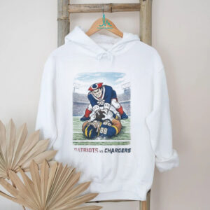 New England Patriots vs Los Angeles Chargers Football Rivalry Graphic T Shirt