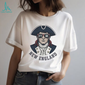 New England Revolutionary Cool Patriotic T Shirt Let's Go Sunglasses Graphic