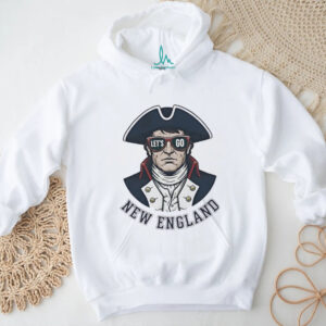 New England Revolutionary Cool Patriotic T Shirt Let's Go Sunglasses Graphic