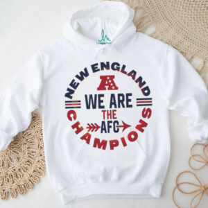New England We Are The AFC Champions Football Logo T Shirt T Shirt