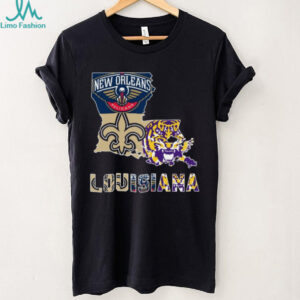 New Orleans Big Easy Sports Mashup Shirt