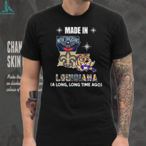 New Orleans Pelicans & LSU Tigers Louisiana Pride Shirt
