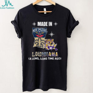 New Orleans Pelicans & LSU Tigers Louisiana Pride Shirt