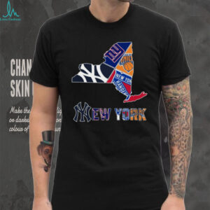 New York Sports Fan Ultimate Mashup T Shirt