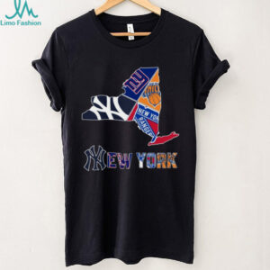 New York Sports Fan Ultimate Mashup T Shirt