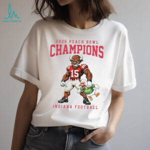 Official 2025 Indiana Football Peach Bowl Champions shirt