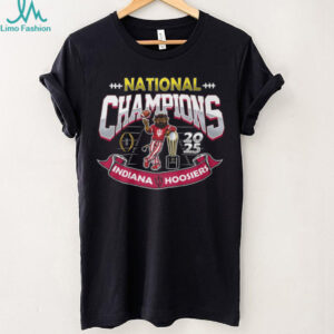 Official Indiana Hoosiers 2025 National Championship Victory Tee