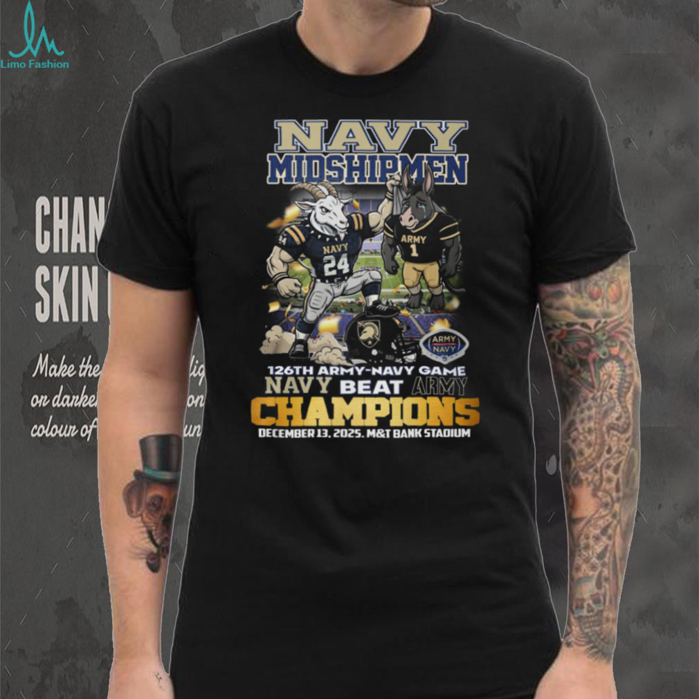 Official Navy Midshipmen 126th Army Navy Game Champions Shirt Official Navy Midshipmen 126th Army Navy Game Champions Shirt