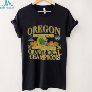 Official Oregon Ducks Quack Attack Capital One Orange Bowl Champions shirt